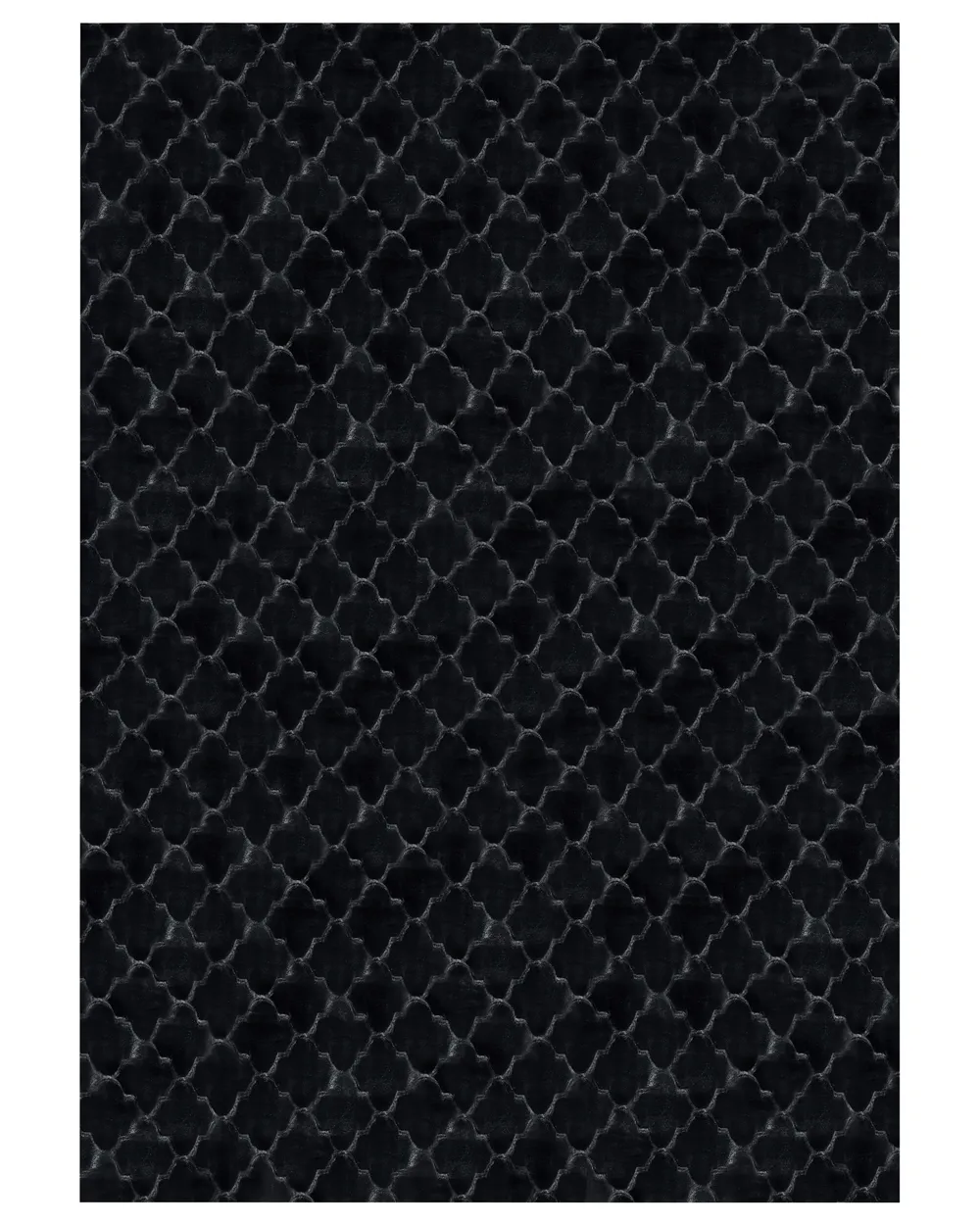 Faux Fur Rug GHARO Black 160 x 230 cm_860205