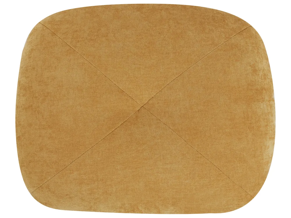 Single Sofa Bed OLDEN Chenille Mustard_980864