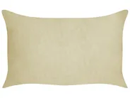 Lot de 2 coussins décoratifs MILLET 30 x 50 cm Velours côtelé Vert olive Motif géométrique_854707
