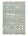 Outdoorteppich YAVU Hellgrün 140 x 200 cm