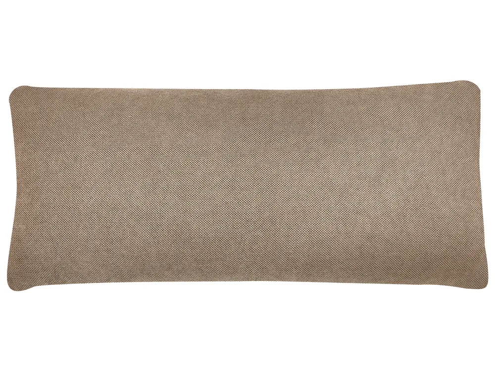 Eckschlafsofa 4-Sitzer INNVIK Stoff Braun linksseitig_965160