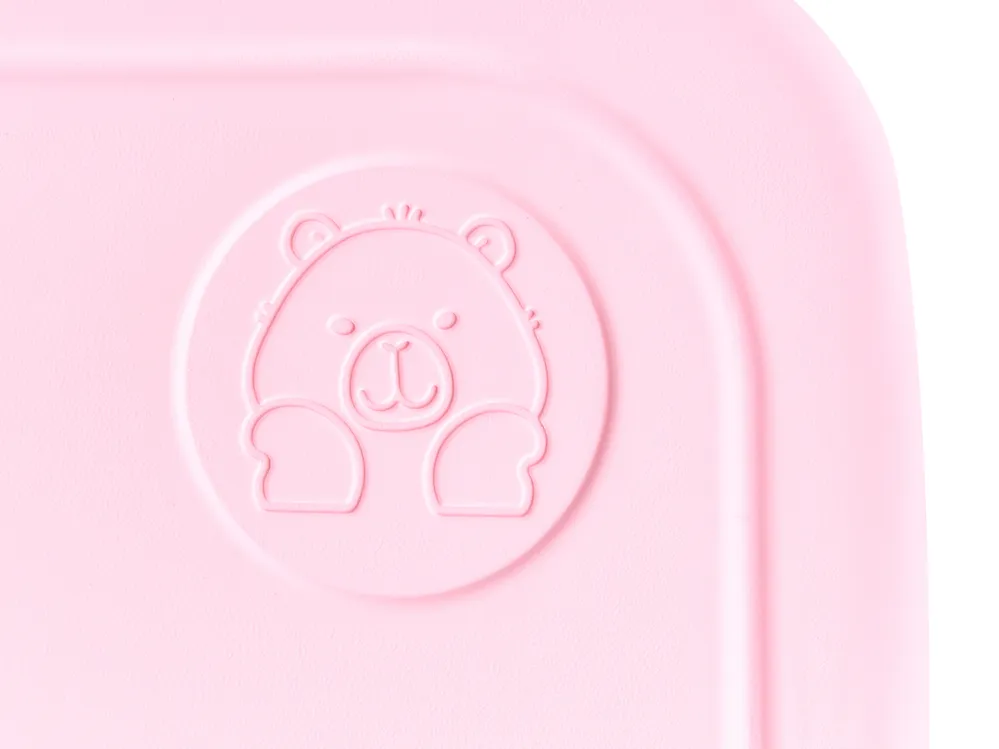 Kids Table with Chairs BOLLON Pink_1124291