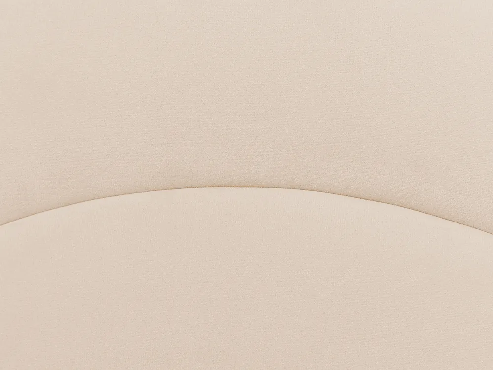 Kinderbett mit Stauraum ANET Samtstoff Beige 90 x 200 cm_876956