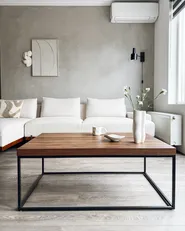 Ecksofa 4-Sitzer MARIFERD Stoff Hellbeige rechtsseitig_978769