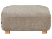 Modulsofa 2-Sitzer AMLI mit Ottomane Stoff Beige_1070314