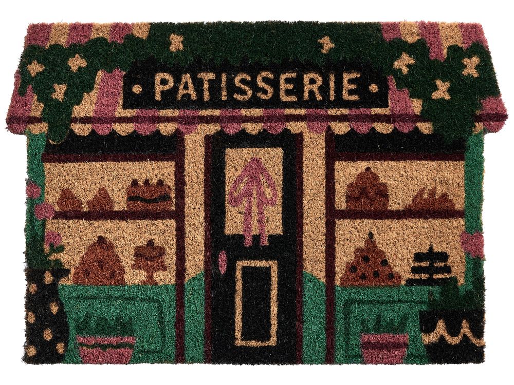 Doormat TERNATE Multicolour 60 x 90 cm Coir