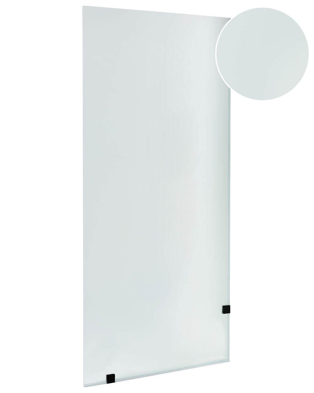 Paravan za tuš ICALMA 90 x 195 cm Proziran