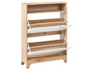 Shoe Storage Cabinet GATTON Light Brown_1014874
