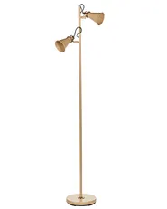 Stehlampe MOYOLA verstellbar Metall Beige_948998