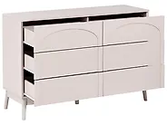 6 Drawer Chest BOULIA Light Beige_1169125