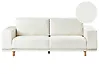 Sofa 3-Sitzer NIVALA Bouclé Cremeweiß