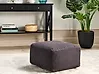 Pouf MUKKI Baumwolle Dunkelgrau
