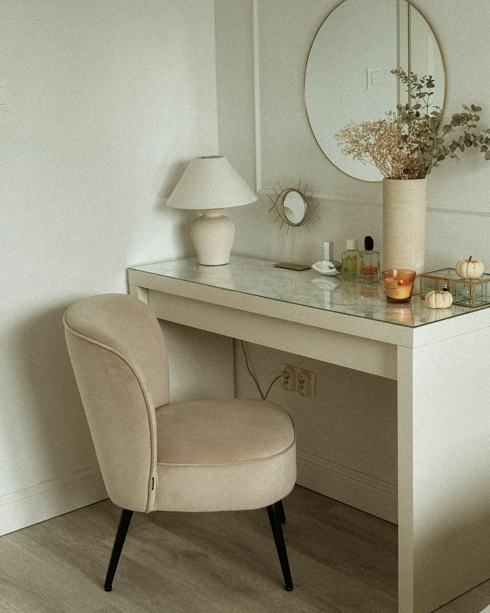 Armchair VOSS Velvet Taupe_980258