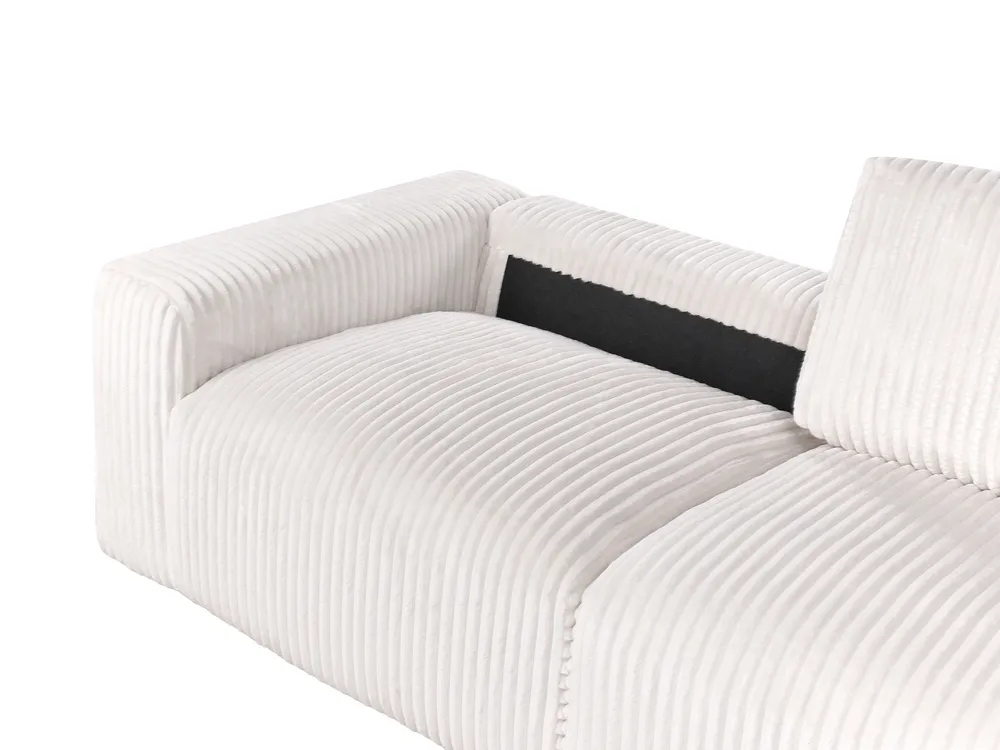 3-Sitzer SANDORA Cord Cremeweiß_969158