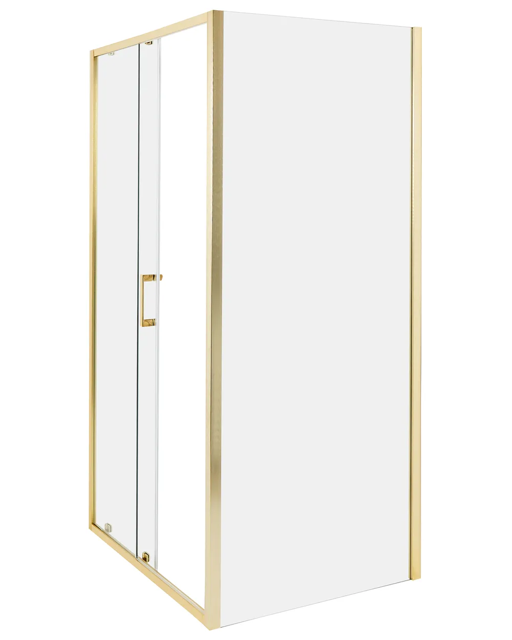 Duschkabine YORO 80 x 100 x 185 cm Gold_944619