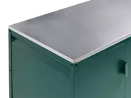 Outdoor-Küchenschrank MAENZA Grün Metall_1045106