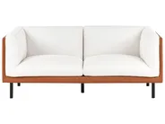 Sofa Set 5-Sitzer VORGOD Stoff Cremeweiß_996407