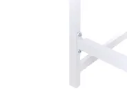 Outdoor-Küche mit Spüle AVETRANA Braun / Weiß Metall_987555