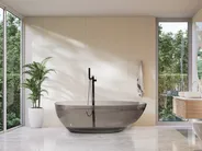 Freestanding Bathtub BLANCARENA 1700 x 780 mm Black_891336