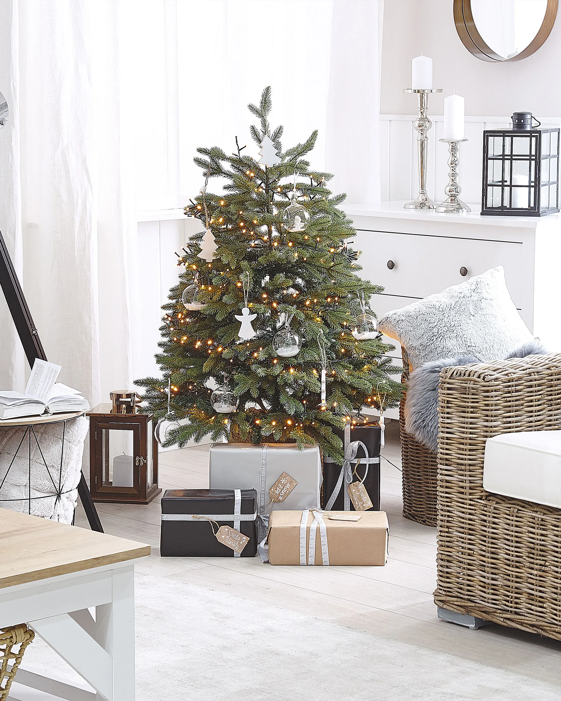 Artificial Christmas Tree HUXLEY 120 cm Green_813368