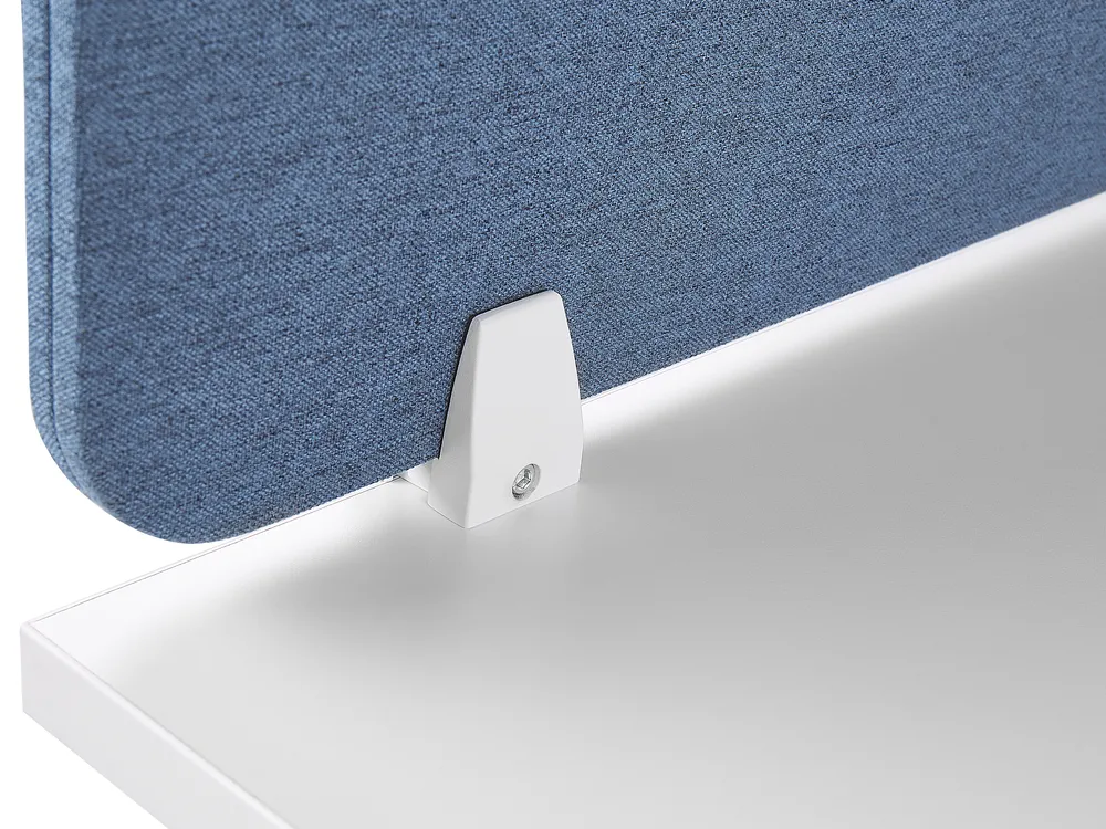 Schreibtischtrennwand WALLY 80 x 40 cm Blau_800916