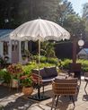 Sonnenschirm 155 cm MONDELLO Weiß / Schwarz