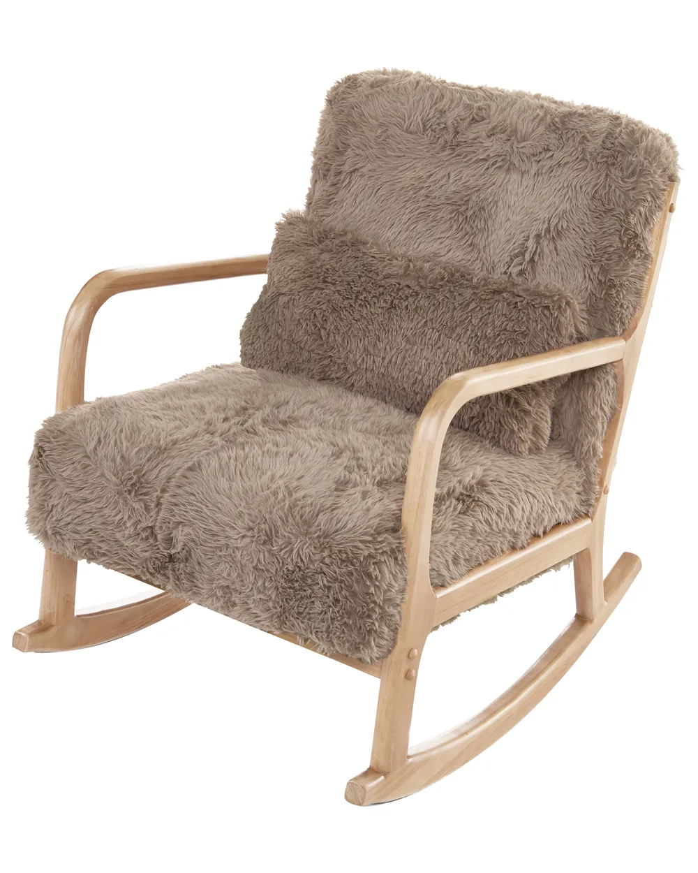 Schaukelsessel SKOVDE Webpelz Taupe_1098800