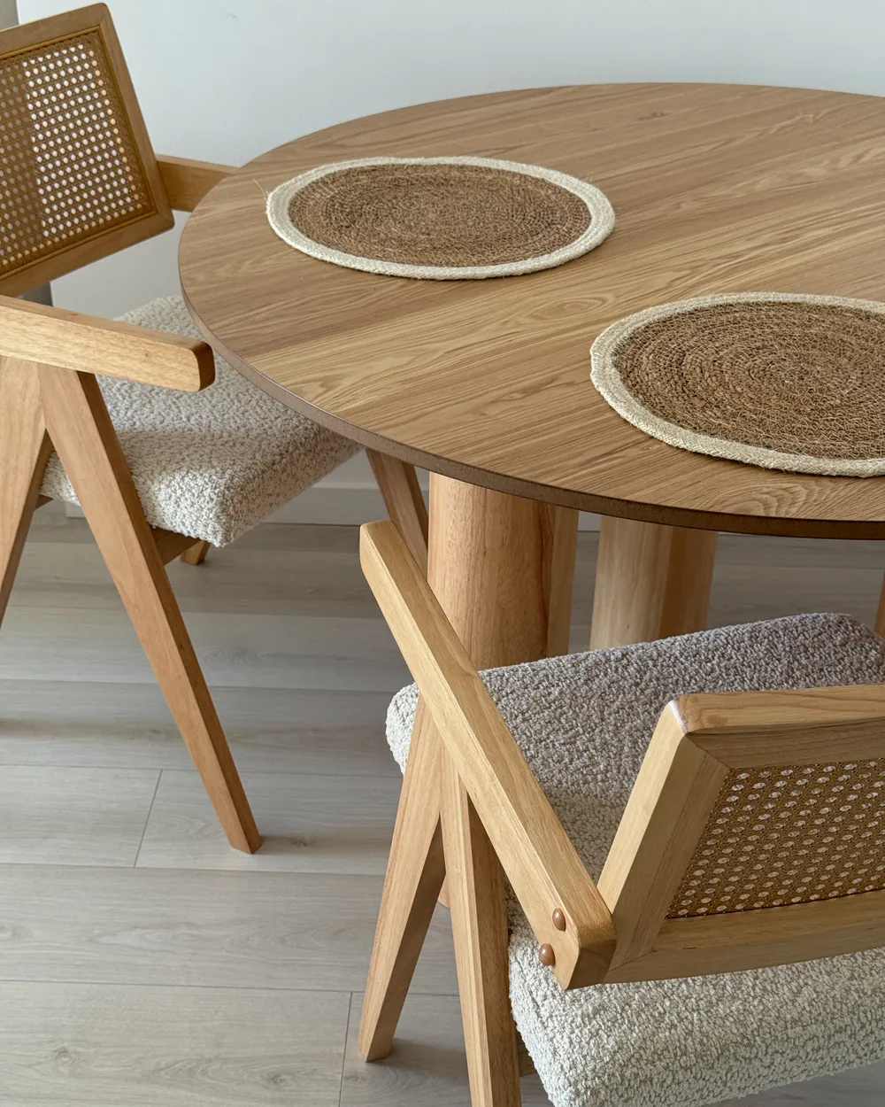 Esstisch ORIN Helle Esche 120 cm 120 cm_1020336