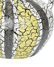 Decorative Vase MALAKKA 34 cm Ceramic Multicolour_893913