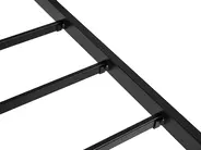 Himmelbett Metall MIRABEAU 140 x 200 cm Schwarz_1033514