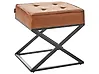 Hocker MURDO Kunstleder Orange