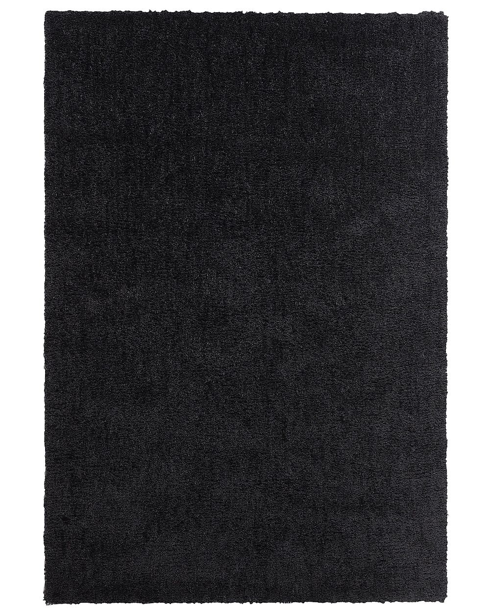 Shaggy Rug DEMRE Black 140 x 200 cm