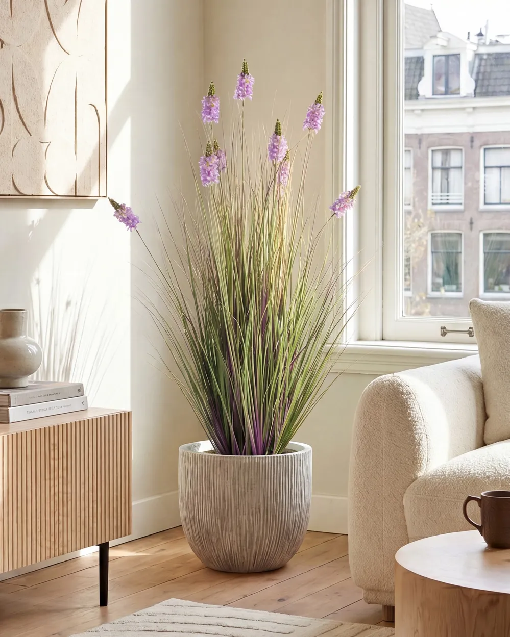Kunstpflanze LAVENDARIUM 120 cm Purpur