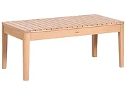 Garden Lounge Set with Table 3 Seater TALLA Acacia Wood Light Brown_1153665