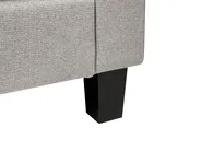 Chaiselongue ARCHIANE Stoff Hellgrau_1037494
