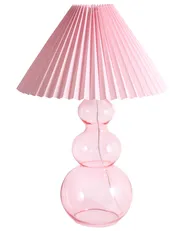 Table Lamp SENGWA Glass Pink_1027438