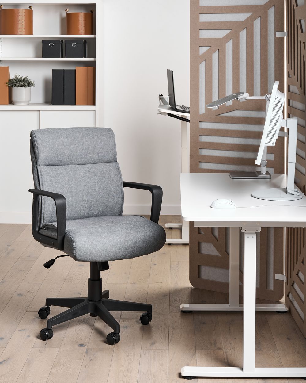 Bureaustoel BYRON Stof Grijs