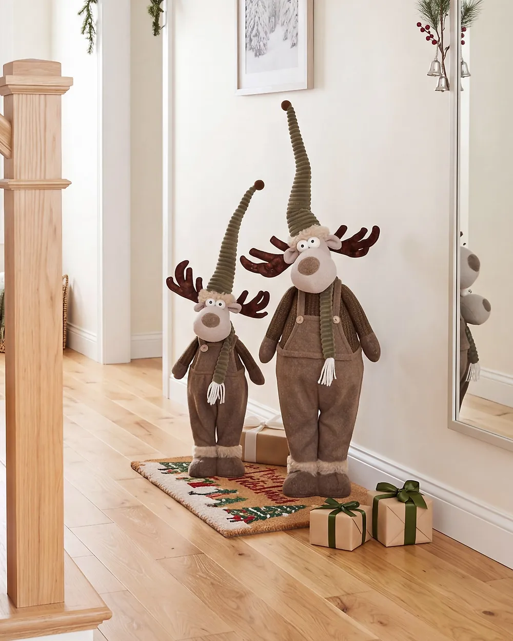 Weihnachtsdekoration 2er Set LITTALA 70/93 cm Rentier Braun