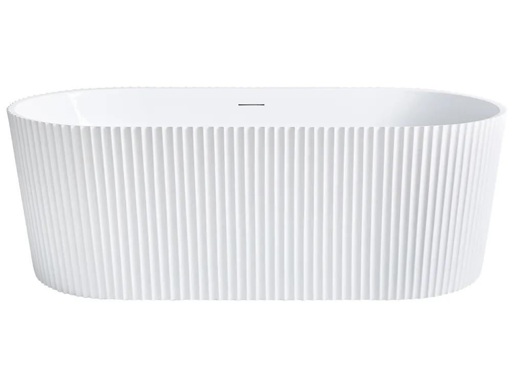 Freistehende Badewanne GOCTA 170 x 80 cm Weiß_1047470