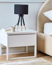 Set of 2 Table Lamps TOBOL Ash Wood Black_870289