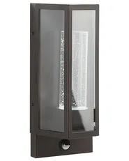 Outdoor LED Wall Light FRUID with Motion Sensor Brown_870438