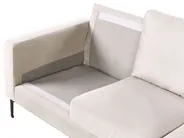 Sofa 3-Sitzer GAVLE Stoff Hellbeige_968500