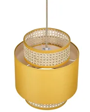 Pendant Lamp BOERI Rattan Mustard_836982
