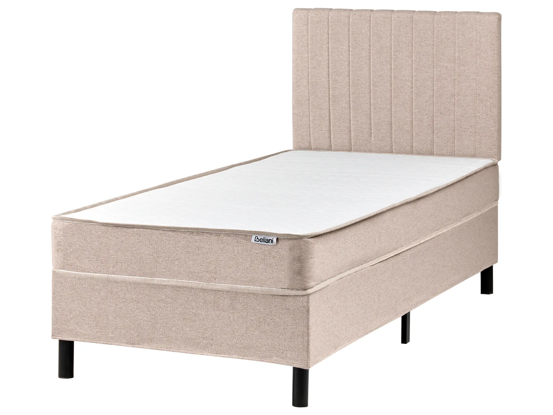Kontinentalni krevet Tkanina COUNTESS 90 x 200 cm bež_1054203