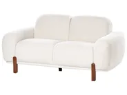 Sofa Set 4-Sitzer ODNES Bouclé Weiß_1053438