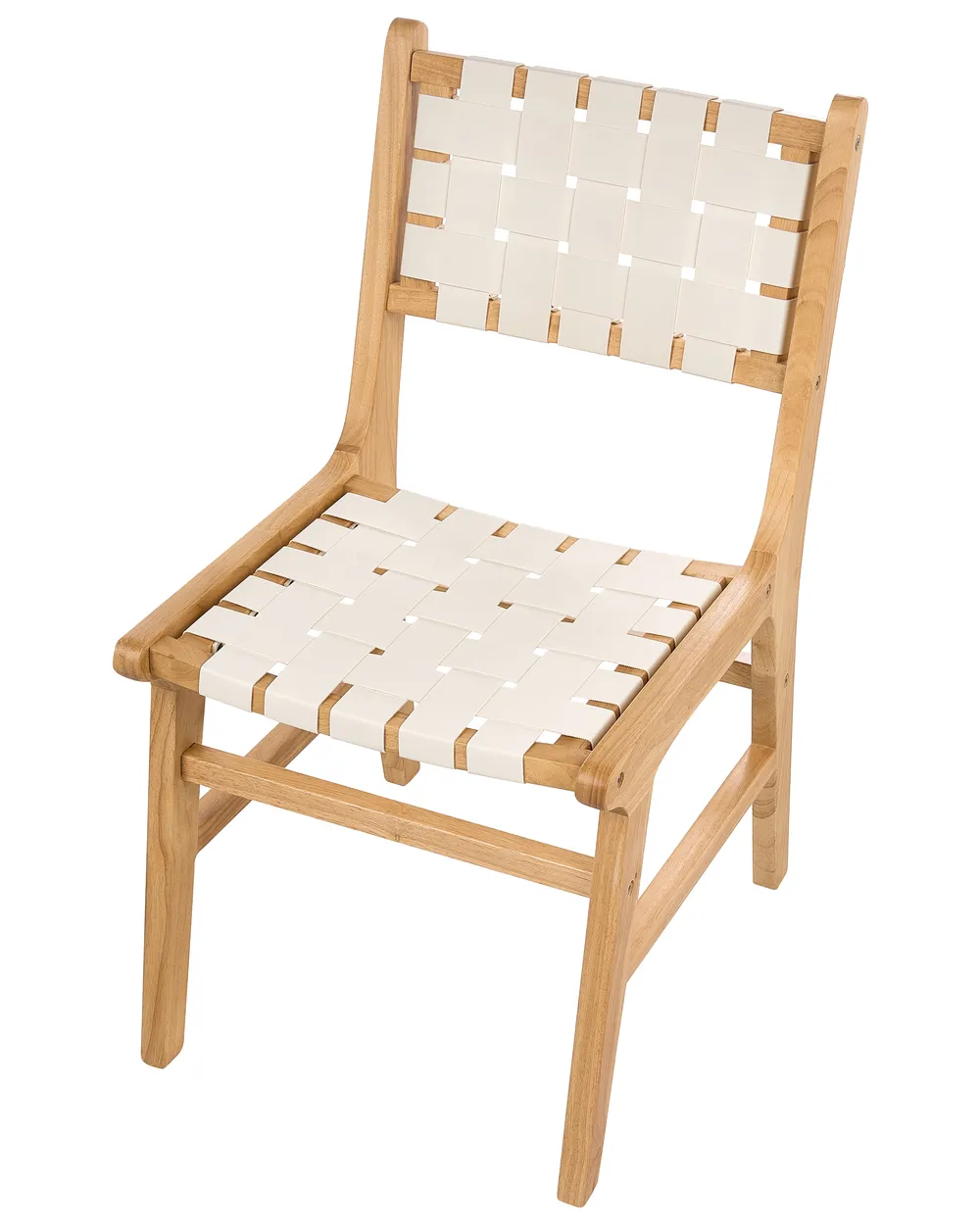 Esszimmerstuhl 2er Set HUMBLE Holz Hellbraun_985646