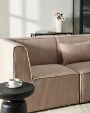 Eckmodul LEMVIG Cord Dunkelbeige rechtsseitig_1146391
