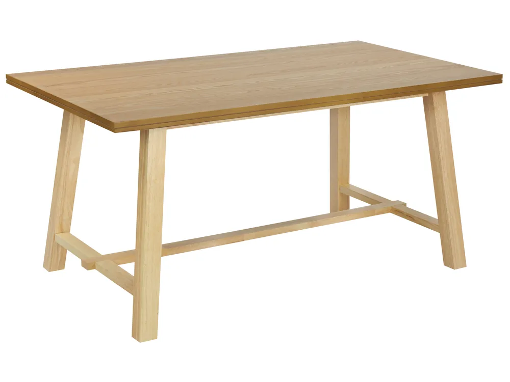 Esstisch BARNES Naturfarbene Esche 160 cm 90 cm