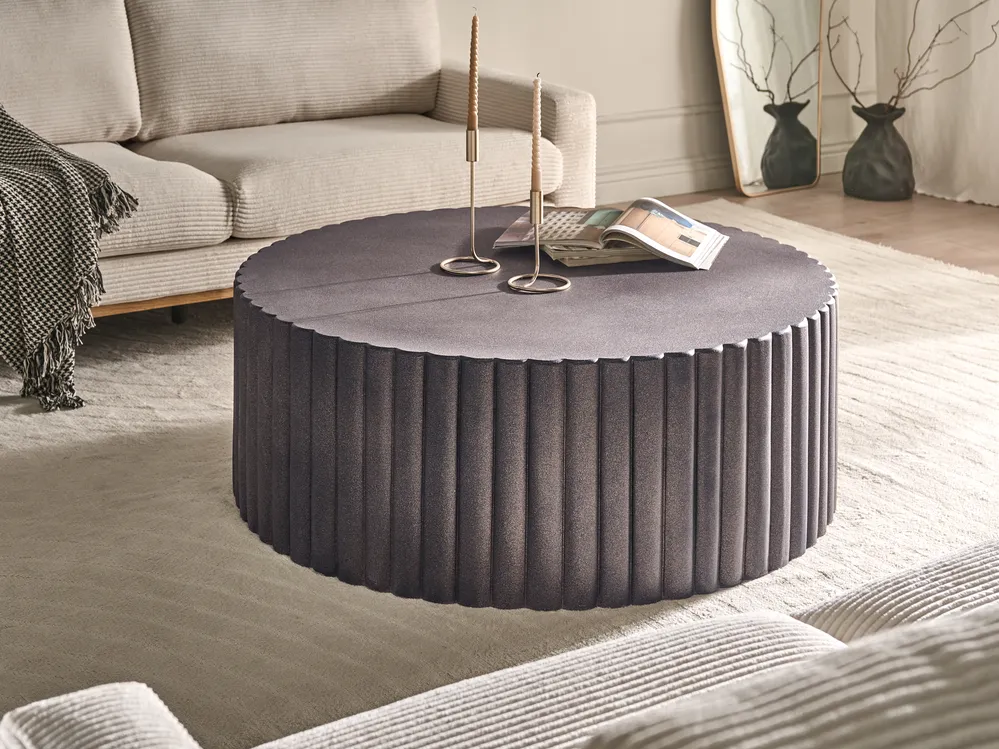 Couchtisch POZZA 117 cm 117 cm Schwarz_1024422