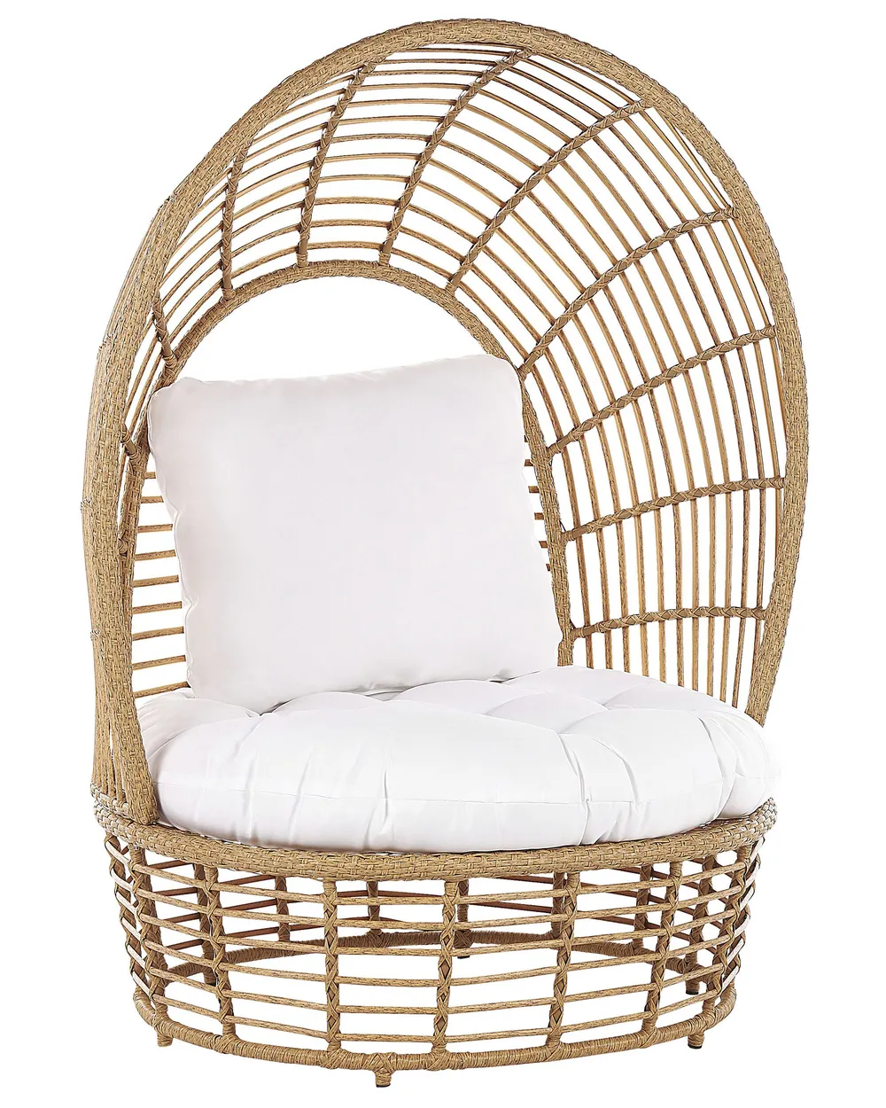 Gartensessel LIDO Rattan Beige
